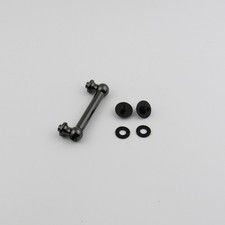 10 PCS 2 3/16" Tom Tube Lugs Double End Black Nickel w/ Gaskets/Screws(M4*11mm)