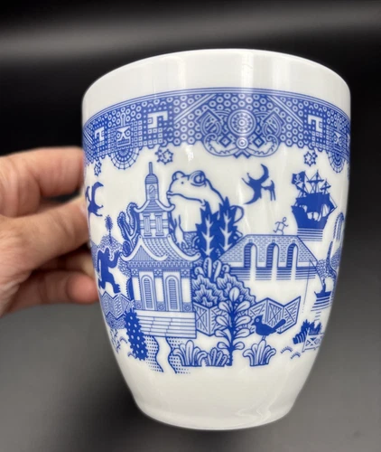 Calamityware Blue 12oz Coffee Mug "Things Could Be Worse" Don Moyer, 2015 Poland
