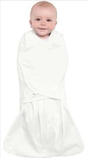Halo Vegas Sleep Sack Swaddle Wearable Micro Cotton Blanket Cream Sz NB