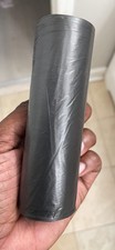 4-6 Gallon Garbage Bags Black Biodegradable Strong Trash Bag Bathroom Kitchen