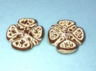 Vintage Frankoma 4H Silla-Gem Earrings Bolo Tie ??? Old Stock