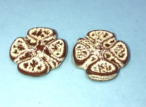 Vintage Frankoma 4H Silla-Gem Earrings Bolo Tie ??? Old Stock