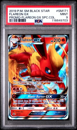 Flareon-GX graded PSA 9 for sale on eBay