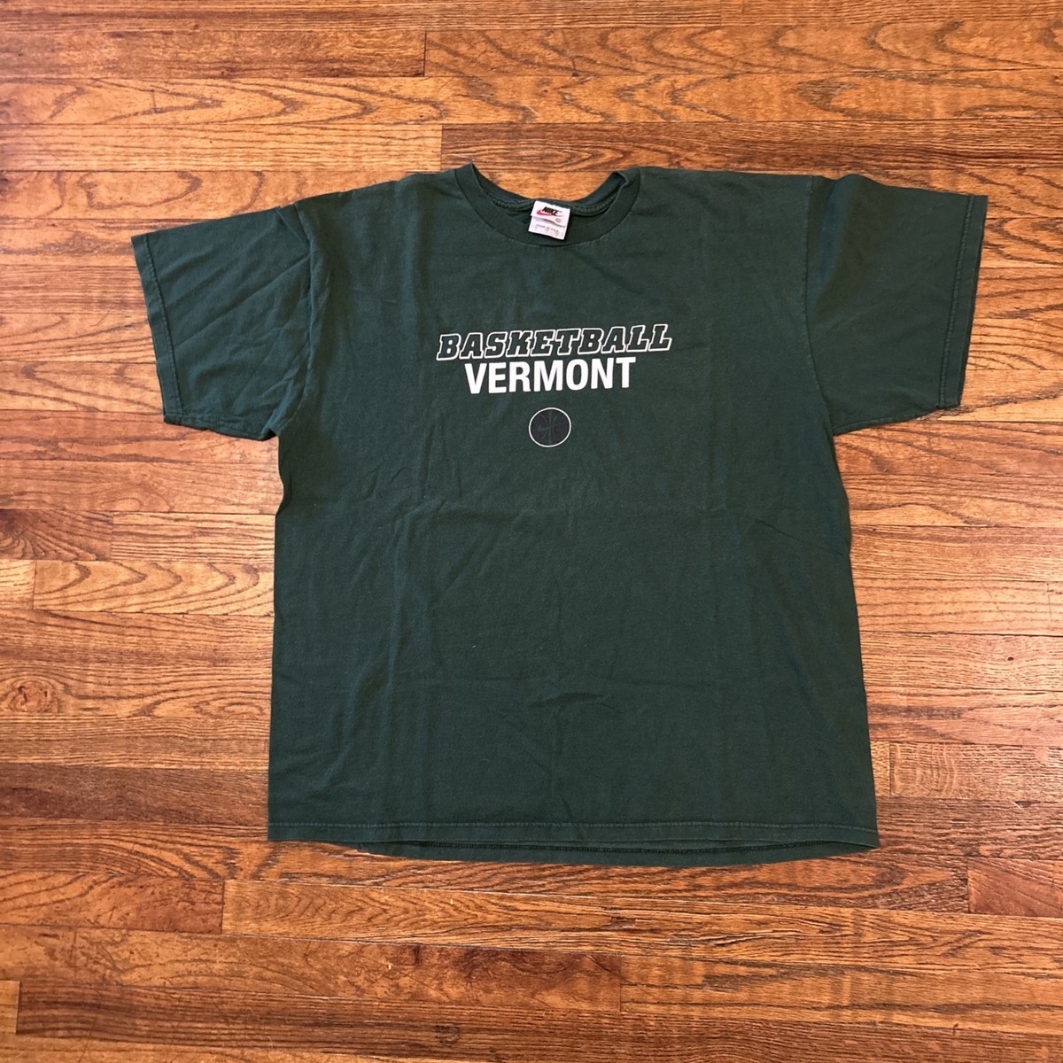 Vintage Nike University of Vermont Basketball Shirt Mens XL 