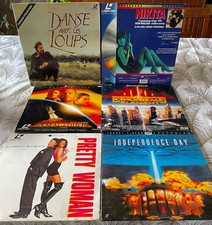Lot 8 LASERDISC : ARMAGEDDON-LE CINQUIEME ELEMNT-PRETTY WOMAN...