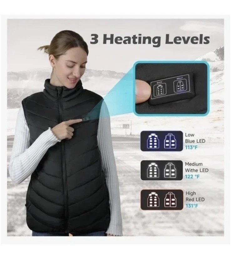 Chaleco térmico All Joy unisex adulto Foto 2 de 4