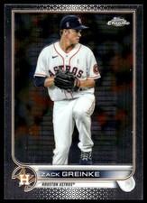 Zack Greinke 2022 Topps Chrome Sonic #5 Astros MLB READ FREE SHIP AutographDen