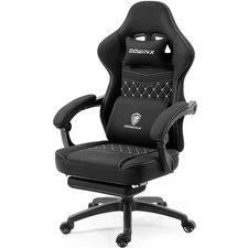Gaming Chair Breathable Fabric Game Chair with Gel Pad and Storage Bag, Comfo...