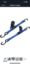 Boat Trailer Tie-Downs Straps 1 Inch x 4FT, 2400 LBS Heavy Duty Adjustable 2