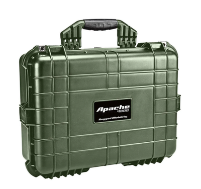 #ad #ad APACHE 4800 Weatherproof Protective Case X Large Green $59.95