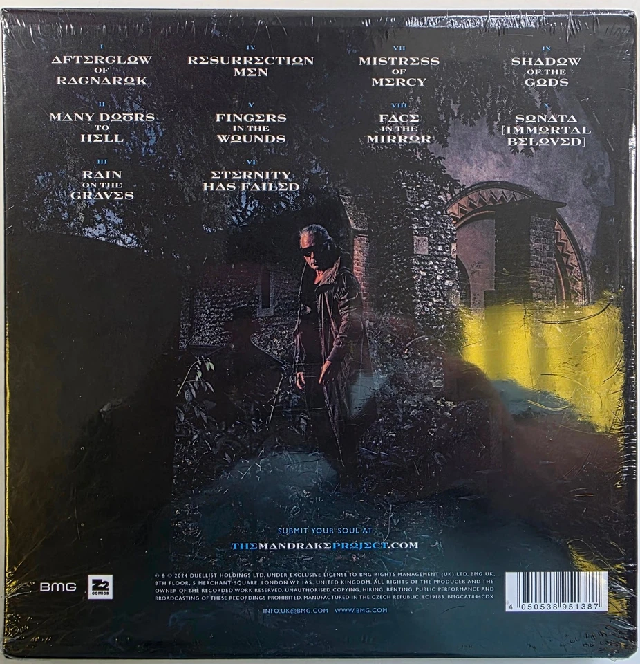 Bruce Dickinson The Mandrake Project Limited Edition Deluxe CD Album 2024 on BMG — 第 4/4 张图片