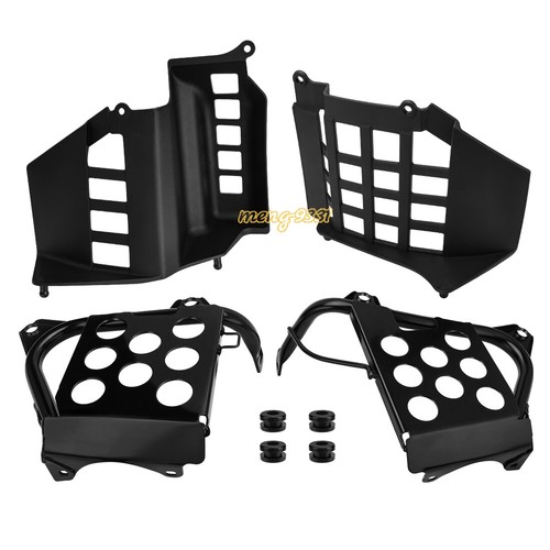 For Yamaha Left Right Heel Guards Foot Rest & Nerf Bars Banshee YFZ350 1990-2006 - Picture 6 of 15