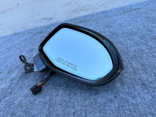 RIGHT SIDE DOOR MIRROR ASSEMBLY W/BLIND SPOT/PWR FOLD 35K 12-18 AUDI A7 S7 RS7