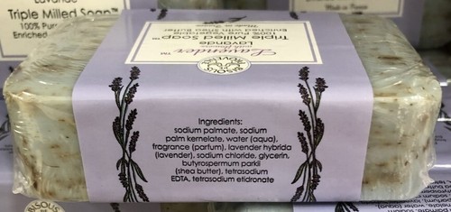 Trader Joe's Bisous de Provence LAVENDER Triple Milled Soap w/ Shea Butter 7oz - Picture 2 of 4