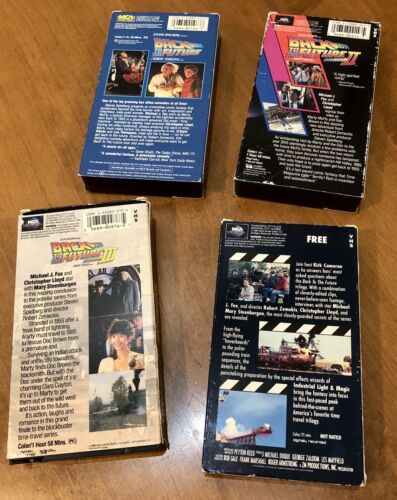 ✅Back To The Future VHS Trilogy Box Set Filming Secrets 1985-90 Limited Edition - Imagen 5 de 10