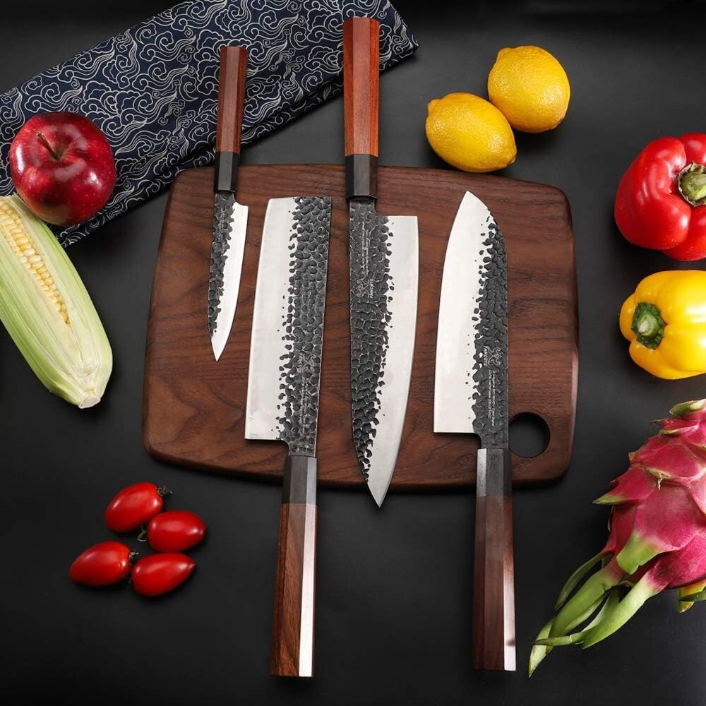 Rust-Resistant 9CR18MOV Steel Japanese Knife - Professional Rust-Resistant 9CR18MOV Steel Japanese Knife - Professional