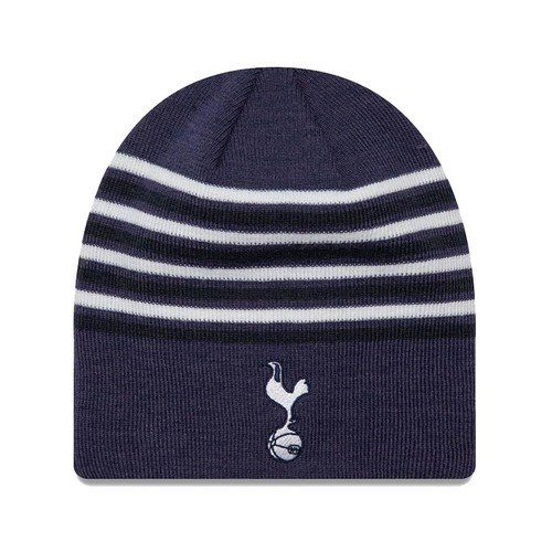 New Era Cap Herren Tottenham Hotspur FC Streifen Skully Winter Strick Beanie Mütze - Bild 1 von 3