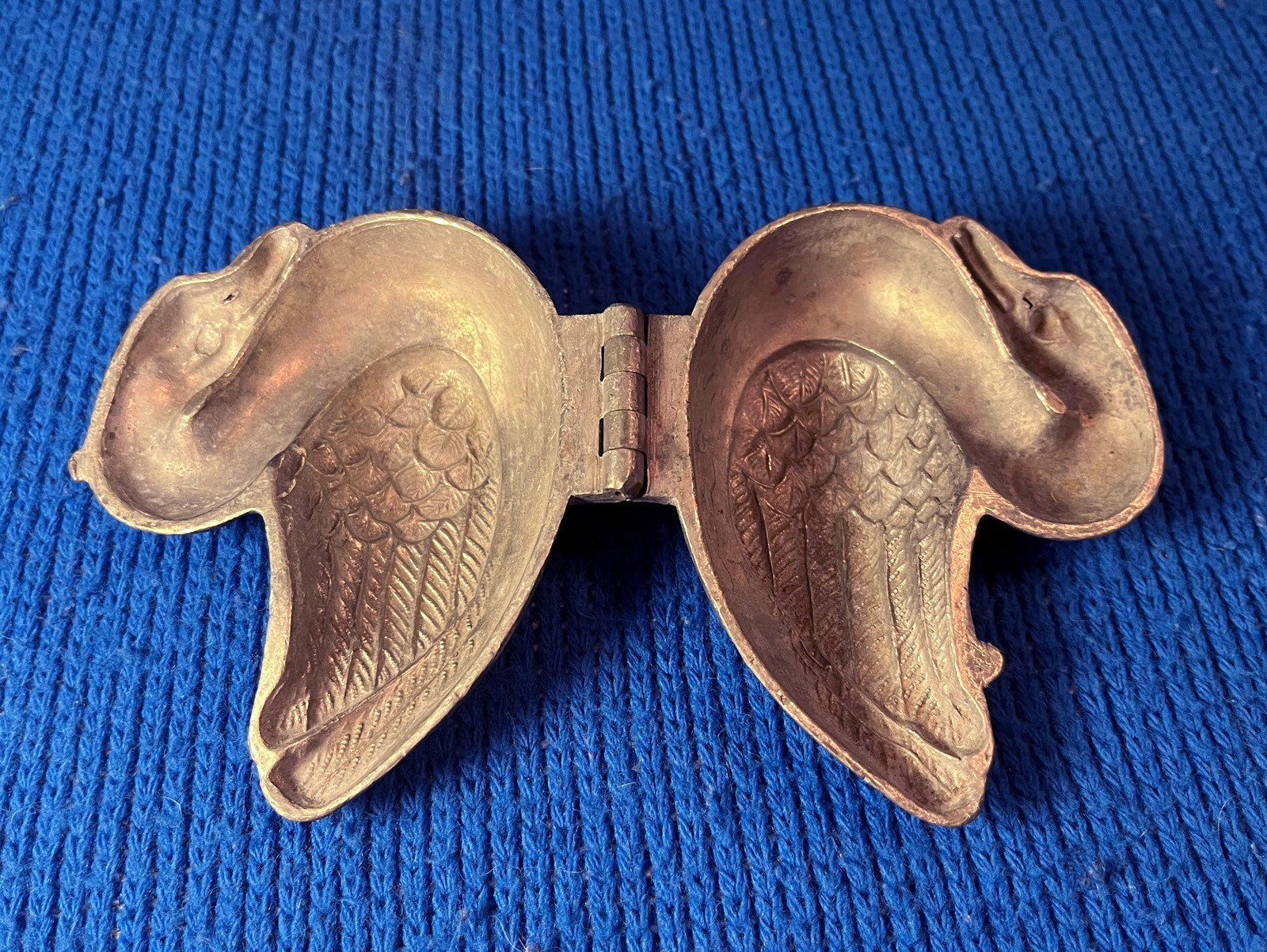 Antique Eppelsheimer Pewter Ice Cream Mold Swan 167 eBay