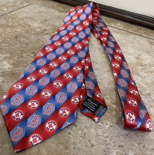 MLB Boston Red Sox AOP Silk Tie Eagles Wings 58 in - Bild 1 von 4