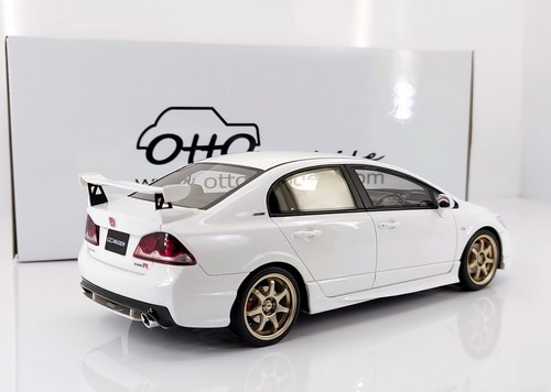 OTTO 1:18 Mugen Honda Civic Type R (FD2) 2007 Champion White / Ottomobile OT941 - Bild 3 von 6