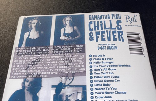 SAMANTHA FISH "Chills & Fever" (CD 2017) Japanese OBI 14-Tracks *EXCELLENT* sryb - Picture 5 of 13
