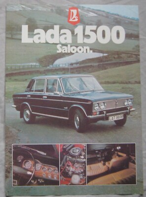 Lada 1500 Saloon Sales Sheet Brochure No.2