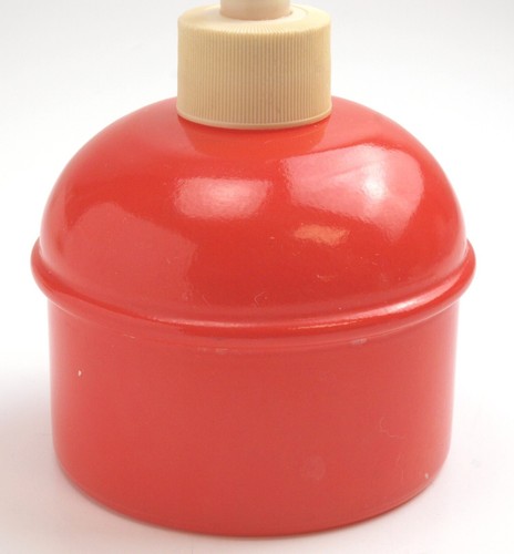 Dispensador de bomba Avon 2 naranja floral vintage - Imagen 3 de 10