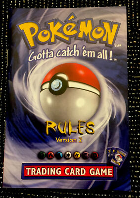 POKEMON LIGHTNING BUG DECK BOX,CARD LIST,RULE BOOK,DAMAGE COUNTERS