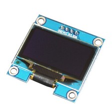 1.3" OLED display with 128x64 pixels, I2C, white, for Arduino and Raspberry Pi