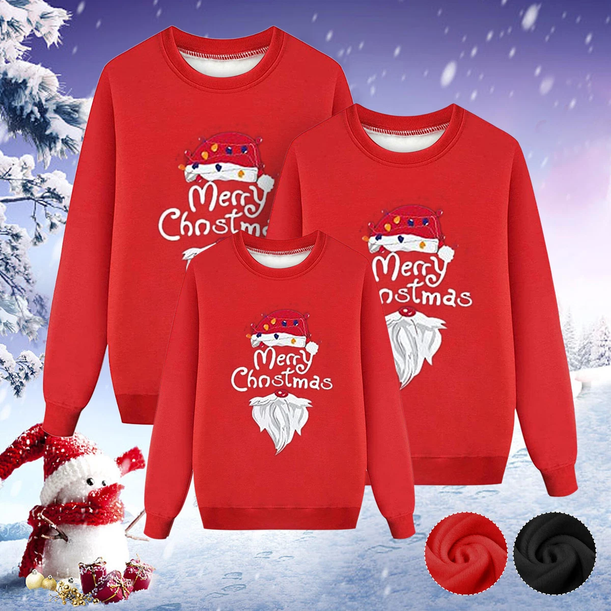 Matching family deals christmas hoodies