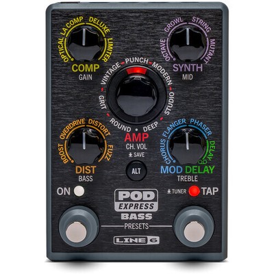 Line 6 POD Express Bass Amplifier and FX Processor Pedal