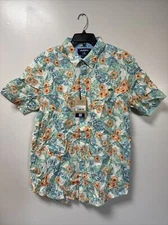 NWT Chubbies The Flower the Leader Short Sleeve Button Down Friday Shirt XL
