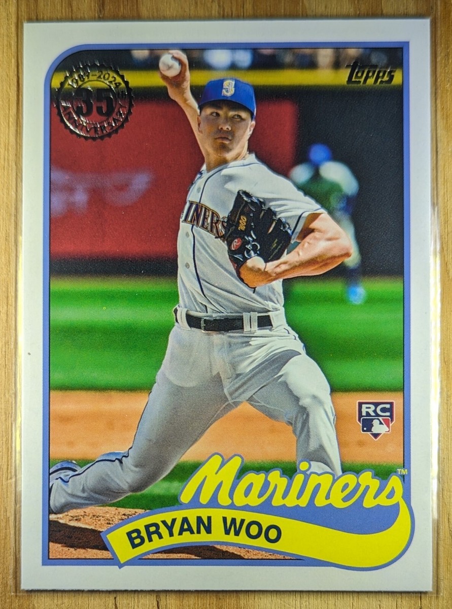 ミュージシャン Woo 2024 Bryan Woo RC Topps Series 1 Rookie 1989 Card MLB