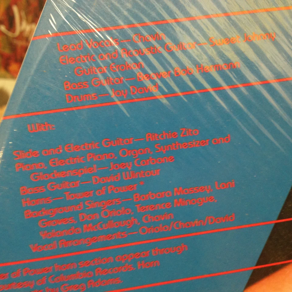 [SOUL/FUNK/COUNTRY/ROCK]~SEALED LP~CHAVIN~Jet Lag~TOWER of POWER~[ 1977 Issue]~ - Image 4 of 4