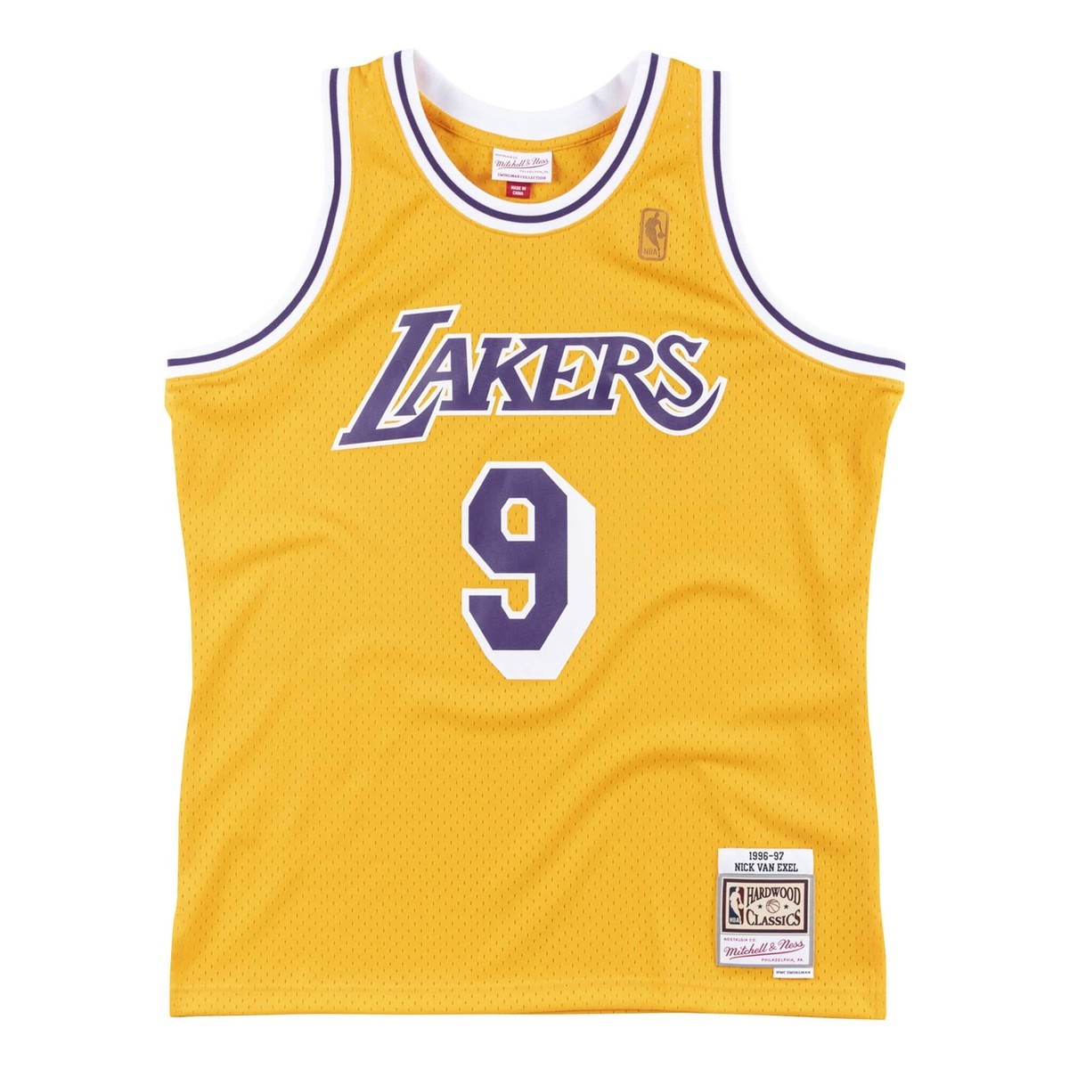 Mens Mitchell & Ness NBA SWINGMAN JERSEY - LAKERS 1996 NICK VAN