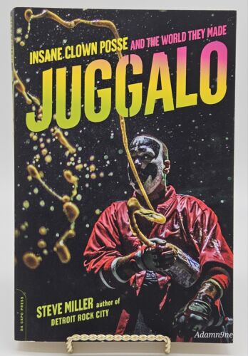 INSANE CLOWN POSSE "JUGGALO" BOOK (RETAIL COPY) ICP - Afbeelding 1 van 3