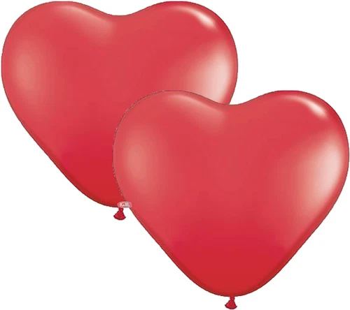 Valentines 10Heart Shaped Balloon Anniversary Wedding Party Decorations Ballons