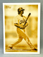 2007 Topps Baseball - NICK SWISHER - WAL-MART Classic Design Insert - ATHLETICS