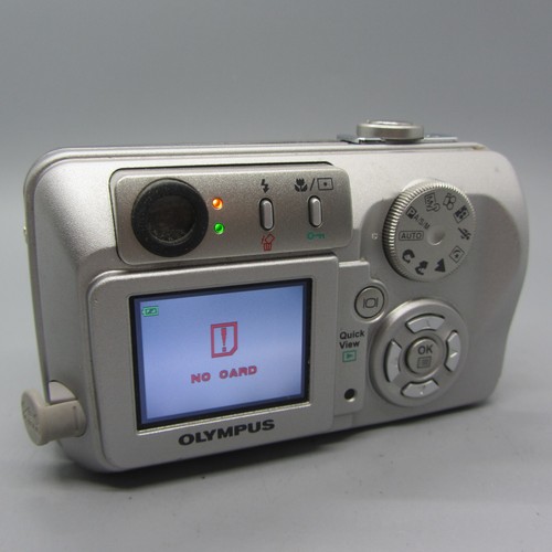 Fotocamera digitale Olympus Camedia C-50 zoom 5,0 megapixel argento testato - Foto 3 di 7