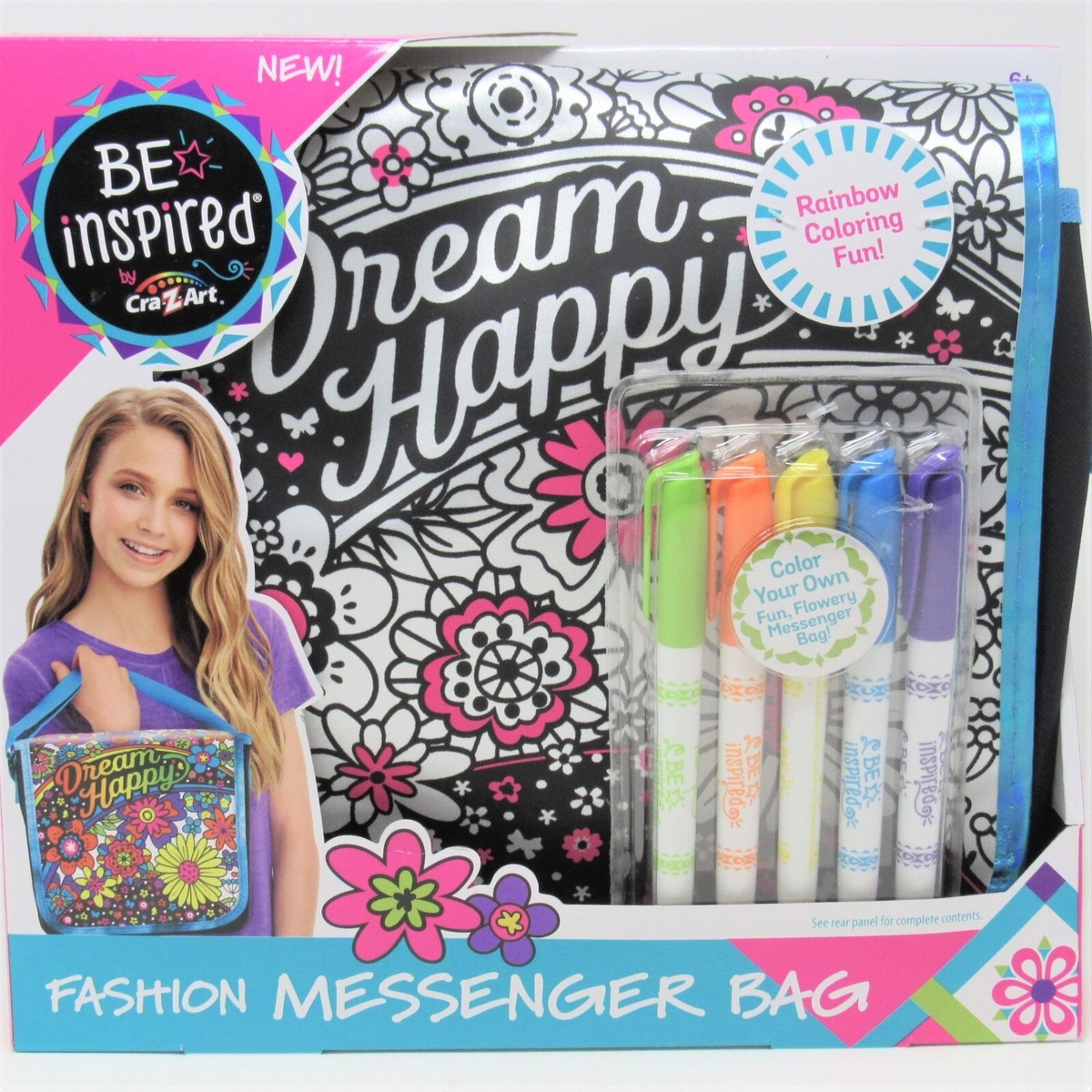 Cra-Z-Art Dream Happy Messenger Bag | eBay