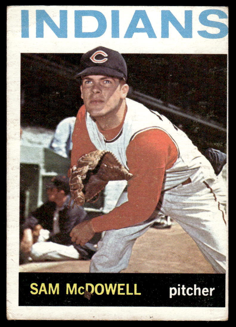 Sam McDowell 1964 Topps #391 Cleveland Indians