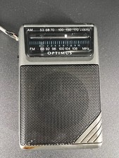 Radio Shack 12-454A Optimus AM/FM Radio. Tested