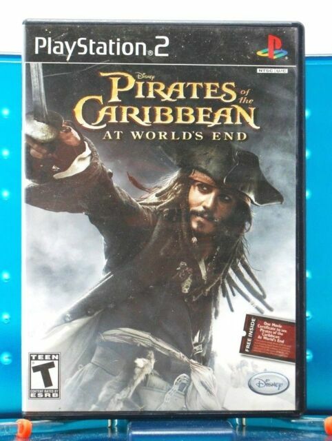 Pirates Of The Caribbean At World S End W Bonus Movie Ticket Ps2 For Sale Online Ebay