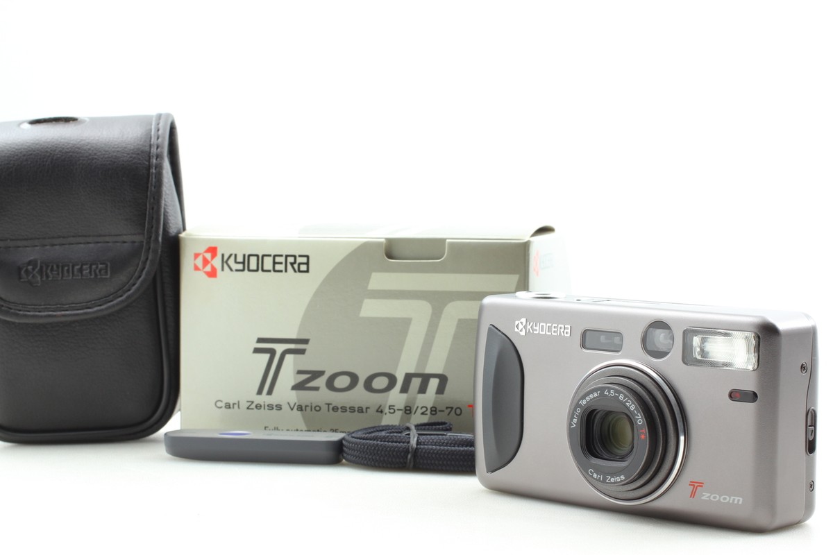 Top MINT in Box] Kyocera T Zoom Yashica T4 Point & Shoot