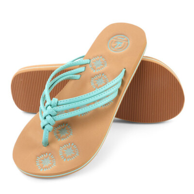 AARDIMI Damen Sandalen - Geflochtene Flip Flops Mit Rutschfester Sohle