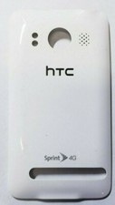 Back Door White For HTC Evo 4G Sprint Phone Battery Cover Housing Replacement