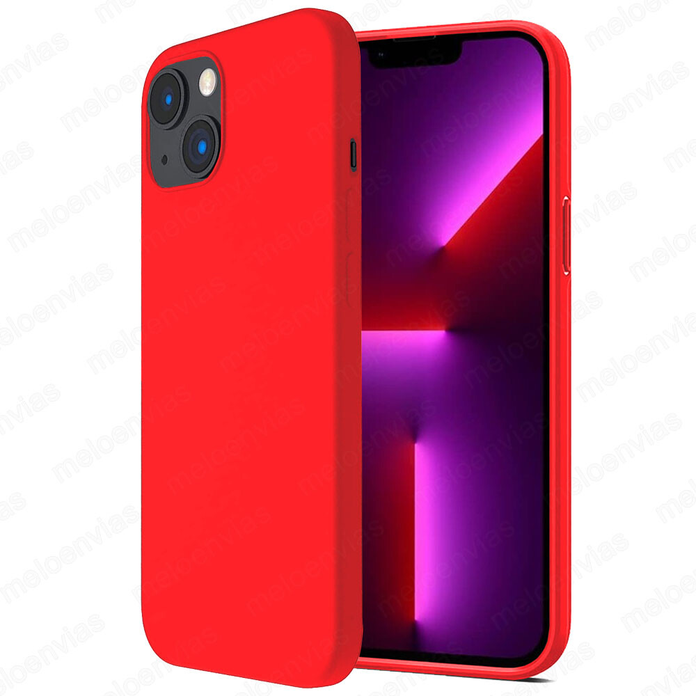 Funda + Protector Pantalla Cristal IPHONE X XS 11 12 13 14 PRO MAX PLUS Silicona