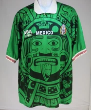 Mexico Seleccion Mexicana jersey 1997 100% authentic aba sport size XLarge