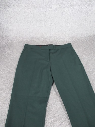 Paul Smith Dress Pants Mens 42 Us 33" Waist Green Wool Slacks - Picture 2 of 12
