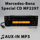 Mercedes Special MF2297 AUX IN MP3 Car Stereo 3.5 Jack Plug CD R RDS Radio